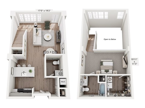 1 bed 1 bath I at Portrait Midtown Apartments, Carmel